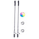 Polaris General 2x LED Whips w/ Bluetooth